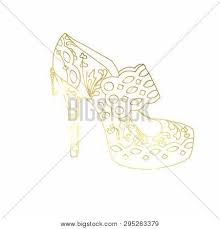 Check spelling or type a new query. Golden High Heel Shoe Vector Photo Free Trial Bigstock