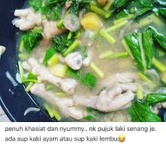 1 sudu makan margerin/ butter. Nak Buat Sup Kaki Ayam Wanita Ini Kongsi Cara Bersih Dan Resipi Memang Legend Sup Ni Keluarga
