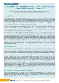 We did not find results for: Pdf Assessment On The Demand Of Malaysia Labour Market Using Online Job Vacancy Data