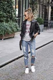 Der weite schnitt lässt oberschenkel schmaler erscheinen. Die 14 Besten Ideen Zu Boyfriend Jeans Kombinieren Outfit Outfit Ideen Kleidung