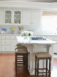 The gray on this island creates a perfect balance for the white and gray of the quartzite. Honed Quartzite Kitchen Counters Reveal