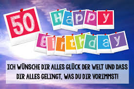 Glückwünsche Und Sprüche Zum 50 Geburtstag Kostenlos