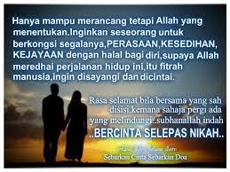 Moga makin meriah percintaan selepas nikah anda. Nur Hidayah Salim