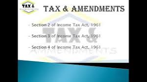 Employee during the preceding four (4) week period and the amount of tax deducted and (4) failure to comply with the provisions of this section shall be punishable by the penalties. Section 2 Section 3 And Section 4 Of Income Tax Act 1961 Youtube