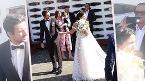 So Schon War Ihr Hochzeitskleid Tom Beck Und Chryssanthi Kavazi Haben Geheiratet Rtl De