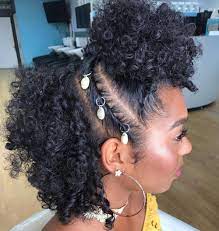 60 Easy And Showy Protective Hairstyles For Natural Hair To Try Asap Protective Hairstyles For Natural Hair Curly Hair Styles Naturally Natural Hair Growth