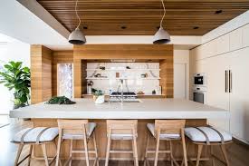 modern kitchen light hardwood floors