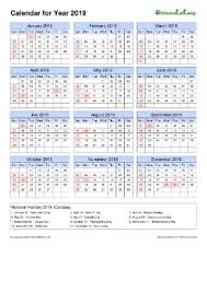 Kalendar hijrah adalah kalendar lunar/qamariah di mana satu tahun hijrah berjumlah 354 atau 355 hari. 2019 Holiday Calendar Holidayportrait Orientation Free Printable Templates Free Download Distancelatlong Com