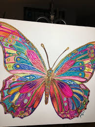 Colorful Butterfly Spirit Animal Canvas Print Painting Etsy Butterfly Art Painting Butterfly Art Butterfly Painting