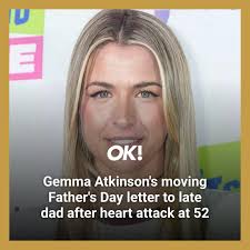 Gemma Atkinson was just 17 when her beloved dad David died of a heart  attack at just 5 2.