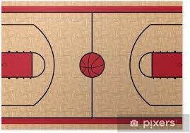 Hardwood basketball court flooring prices per square foot. Basketball Court Poster Pixers We Live To Change