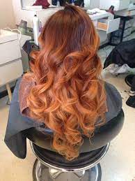 C T Beauty Salon Photos Copper Hair Ombre Ombre Hair Color Ombre Hair