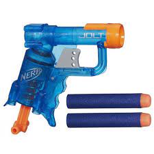 What is the plural of jolt? Nerf N Strike Elite Jolt Transparent Blaster Time