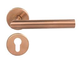Rose gold is real but it's not made entirely of gold. Satin Rose Gold Or Copper Stainless Steel Tube Door Handle Echhardware