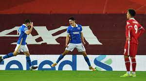 Liverpool go top of the league, though they won't feel like celebrating after a frustrating afternoon at the amex it was another var special, with two brighton penalties and two disallowed goals for liverpool. Liverpool Vs Brighton Player Ratings Steven Alzate Comes Up Big As Reds Lose More Premier League Ground Cbssports Com