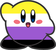 Sleeping kirby (gif animation) by alex13art on deviantart. Non Binary Kirby Says Hello And Wishes You The Best Of Luck Nonbinary