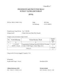 Contoh surat pengembalian dana bos.doc. Surat Tanda Setoran Pengembalian Dana Bos Tw 3 Dan 4