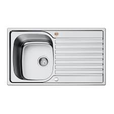 bristan inox 1 bowl and drainer