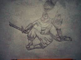 A Drawing Of A League Of Legends Champion Yasuo Btw Im 11 I Know I Suck The Face Was Blurred Because Of A Trashy Camera Zhcsubmissions