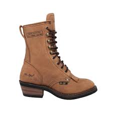Adtec Women S Size 8 Tan Leather 8 In Cowboy Boots 8224 M080 The Home Depot Boots Cowboy Boots Tan Leather