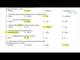Maybe you would like to learn more about one of these? Soal Uts Pts B Sunda Kelas 3 Semester 1 Th 2020 Youtube