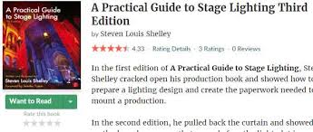 Stage Lighting Books Recommendations Longman Stage Lighting