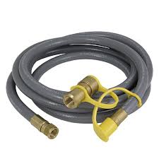 When selecting this regulator, the 10' gas hose assembly 88855 includes all the appropriate adaptors (generally a dozen pieces), threaded unions, fittings necessary to install safely. Char Broil 3 8 In 0 375 In X 120 In Male Female Natural Gas Hose Lowe S Canada