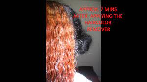 Effasol color remover removes the color deposit, but leaves the hair in its lightened state as the natural color is no longer in the hair. Loreal Hair Color Remover Review Wmv Youtube