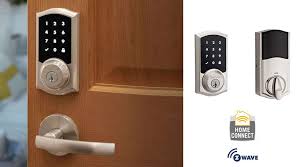 If you ever forget to lock your door on the way out, the kwikset kevo can make your life easy by doing it automatically whenever you leave the house. Kwikset Smartcode 916 Z Wave Smart Lock Review Blog For All Smart Locks
