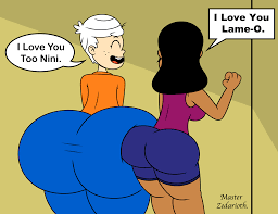 aged up big ass bubble butt butt bump fat ass feminine male girly  huge ass lincoln loud master zedarioth ronnie anne santiago the loud house  tight pants trap 