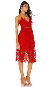 Bardot Sonya Lace Dress In Fire Red Revolve Lace Dress Dresses Fashion Clothes Women