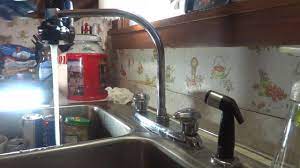 Check spelling or type a new query. Kitchen Faucet Leaking At Base Of Spout Fixed Youtube