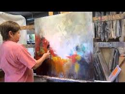 Abstract Painting Demo 2 Inhabited Space Youtube Painting Demo Abstract Art Painting Abstract Painting