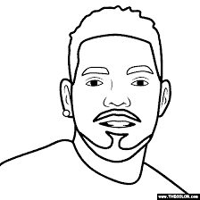 Hip hop dancer coloring pages coloring pages. Hip Hop Rap Star Online Coloring Pages