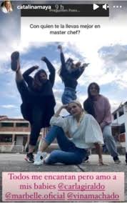 See a recent post on tumblr from @versusvictor about catalina maya. Masterchef Celebrity Participantes Despedida De Diego Camargo A Catalina La Fm