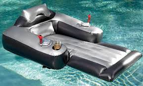 Ohhhh Yeah Inflatable Pool Loungers Inflatable Pool Pool Lounge Chairs