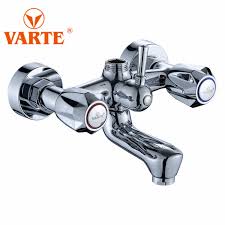 Buy online and get free shipping! Double Handle Bathtub Mixer Faucet Buy Bathtub Faucet Mixer Bathroom Shower Faucets Wall Bathroom Faucet Product On Alibaba Com