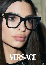 Behind Emily Ratajkowski's Versace Eyewear Campaign — Fashion