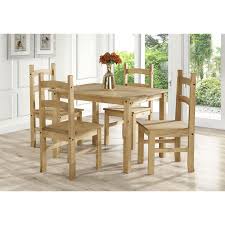 Rustic mexican pain furniture is famous for its high quality and durability as well as for its beautiful design. Corona Mexican Solid Pine Wooden Rectangle 4 Seater Dining Table Furniture123