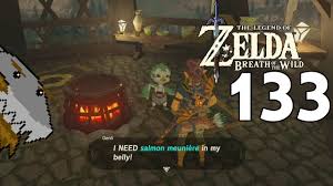 The Quest For Salmon Mhnuygnurr The Legend Of Zelda Breath Of The Wild Part 133 Sharkybreath Youtube