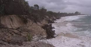 Byron bay has beautiful beaches. Weather Nsw Byron Bay S Famous Beach Has Almost Disappeared As Wild Weather Continues To Slam Northern Nsw And South East Queensland