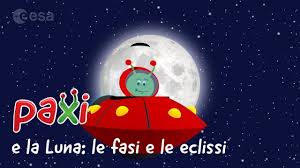 Copertina del pieghevole della scala. Paxi E La Luna Le Fasi E Le Eclissi Youtube