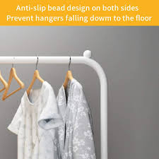 $26.99 & free returns return this item for free. Buy Udear Garment Rack Freestanding Hanger Double Rods Multi Functional Bedroom Clothing Rack Double Layer 4 Hooks White Online In Indonesia B07z3hktsc