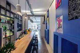 Start with a conversation, end with the space of your dreams. Soto A Cafe Bar In Bucharest Romania By 441 Design Studio Cafe Bar Design Design Studio