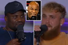Watch Francis Ngannou brutally tell Jake Paul what 'specimen' Mike Tyson  will do to him after training with boxing icon