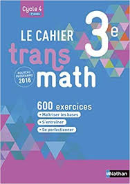Le Cahier Transmath 3e Pdf Gratuit Telecharger Livre Telechargement Pdf Gratuit Livre Numerique