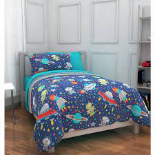 Whether you're living alone or with family, in an apartment or in a house, using twin beds in the bedroom can free up a lot of space and twin mattresses come in three different sizes, which will affect the type of bedding set you should look for. Mainstays Kids Outer Space Comforter 2pc Set Walmart Com Walmart Com