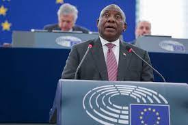 It encouraged people over the age of 60 to register for the vaccination. South African President Cyril Ramaphosa Addresses The Parliament News European Parliament