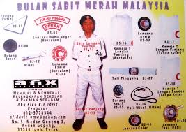 It is part of the uniform. 44 Baju Bulan Sabit Merah Sekolah Rendah Perempuan