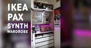 Bizim için trabzonspor bayrağı ülkemizin asil ve öpülesi türk bayrağından sonra gelen 2.sırada gelen. Felix Turns A Simple Ikea Wardrobe Into A Modular Synthesizer Studio